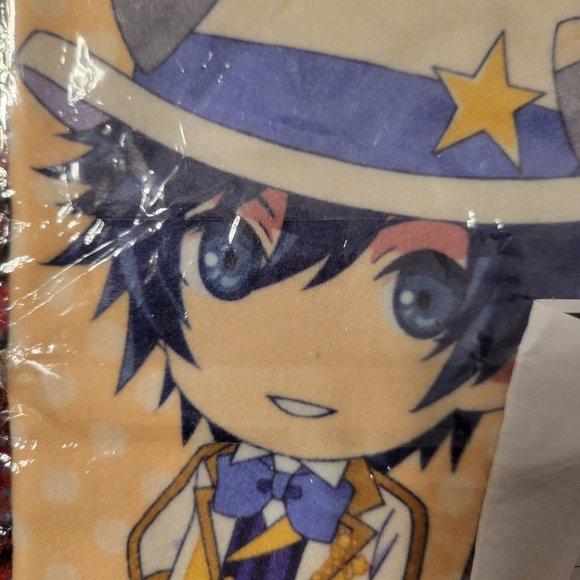 Uta no Prince-sama STARISH Cute Chibi White Tuxedo Cats Yellow Tapestry Throw - Picture 3 of 5